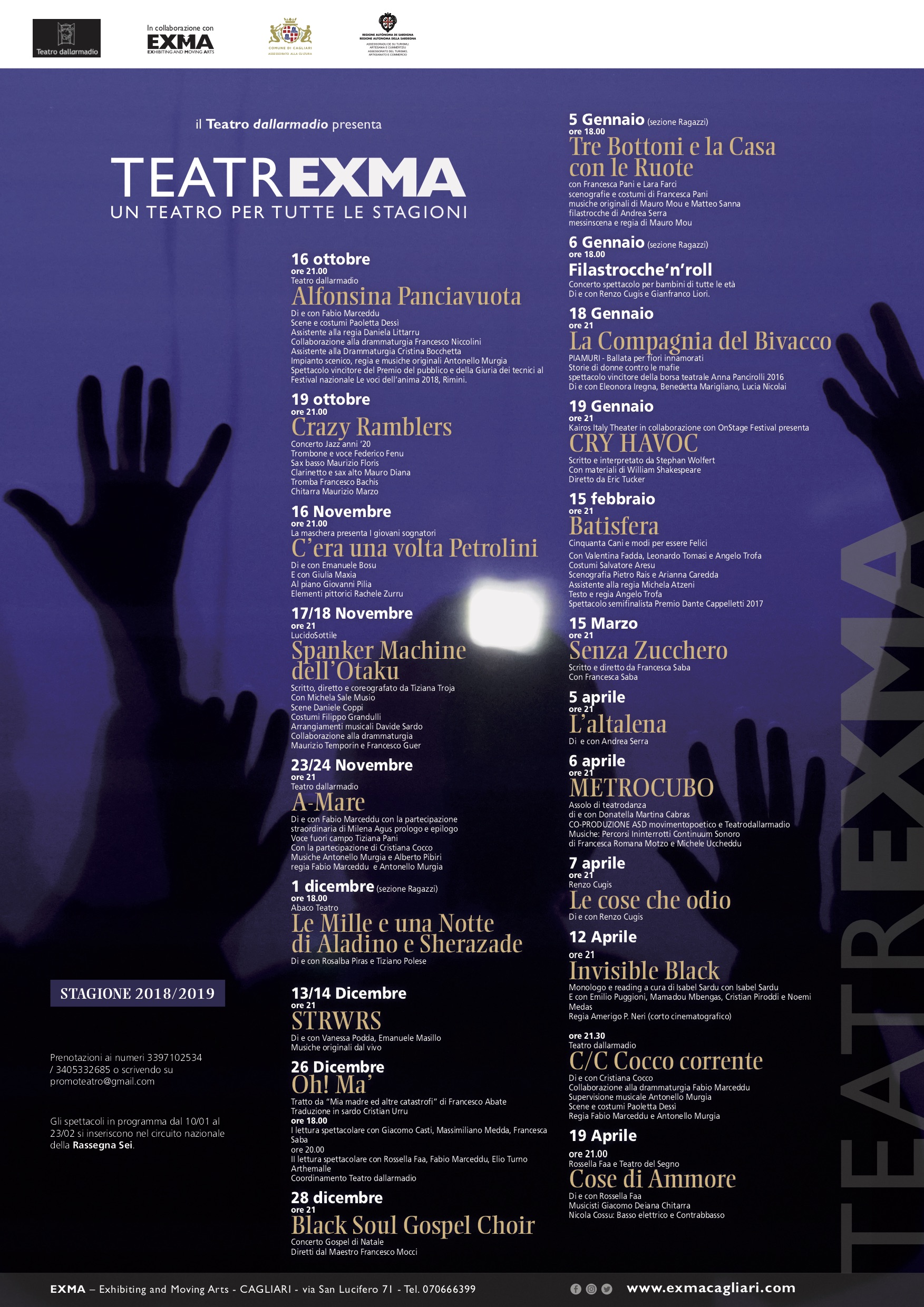 Teatrexma stagione 2018/2019